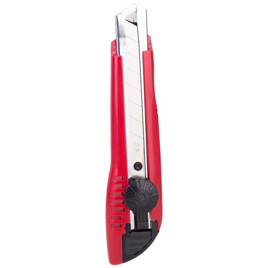 

Deli Red Cutter Cutting Knife D10040 / Cutter Besar Merah