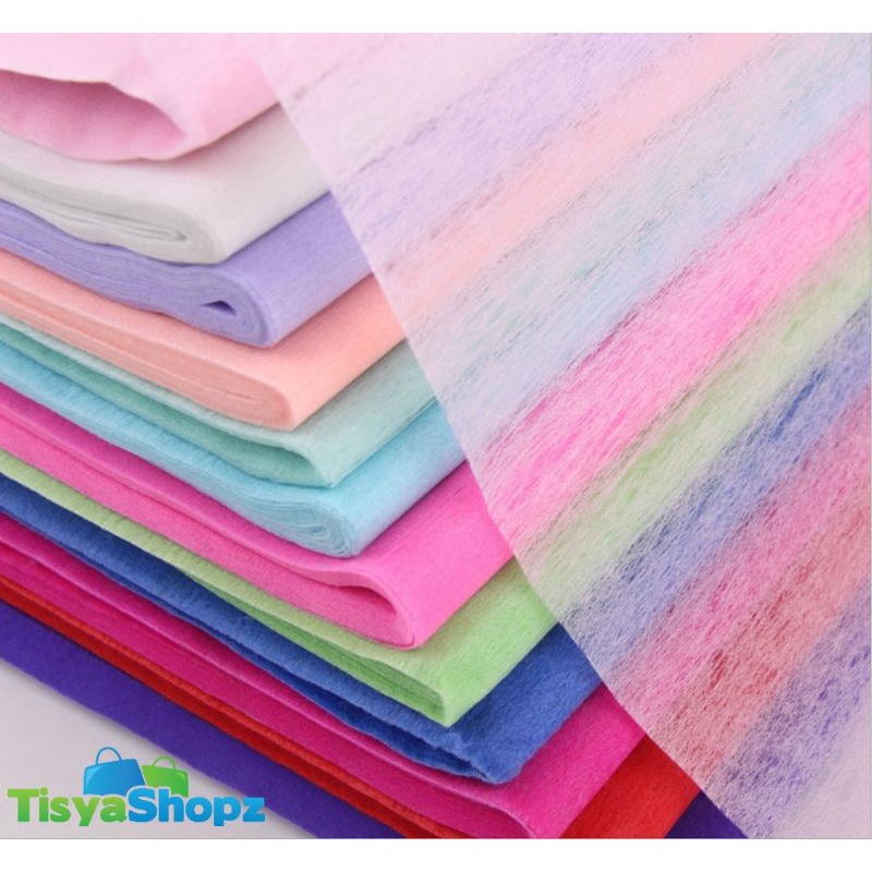 [ 5 PCS ] Cotton Papper / Kertas Kain Pembungkus Buket Bunga Snack