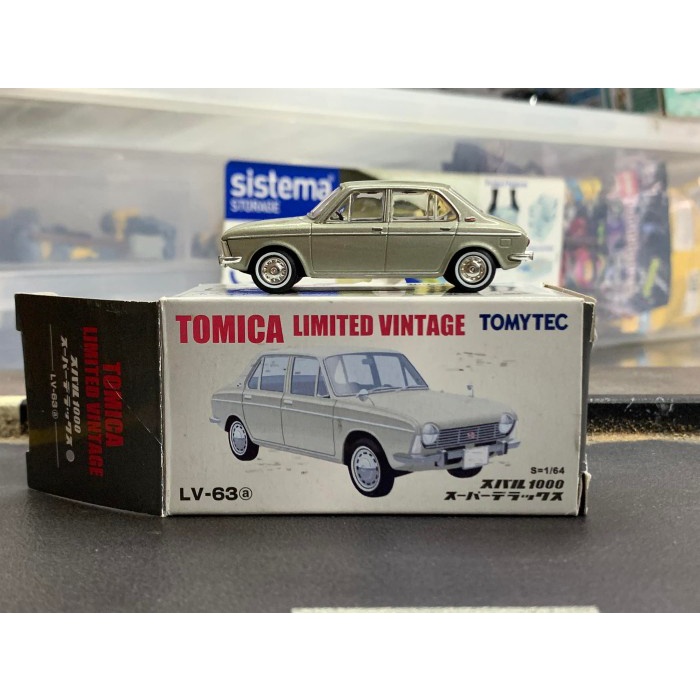 Tomica Limited Vintage LV-63a Subaru 1000 Super DX