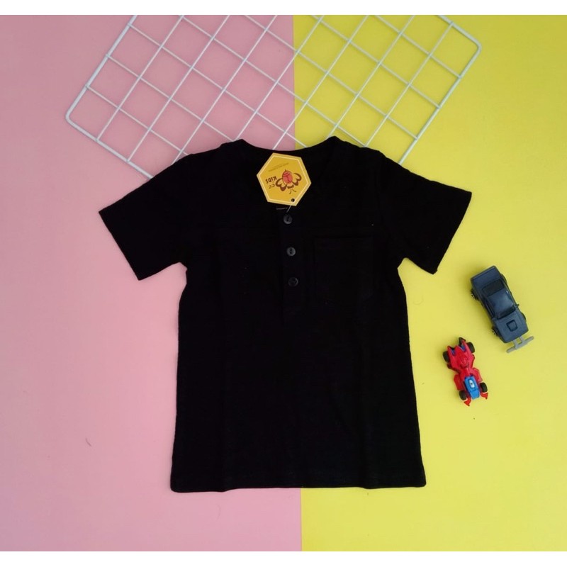 kaos tee my bee polo tee mybee bisa untuk anak laki atau perempuan 1-6 tahun