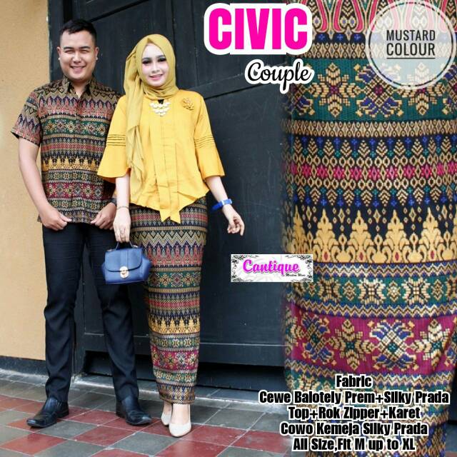 Couple Batik / Couple Kebaya / Batik Couple / Kebaya Couple