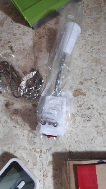 Rak Hanger Kantong Plastik Tempat Sampah - White/green