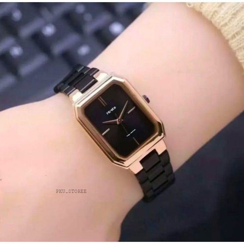 Pku_storee Besst Seller!!! Jam Tangan Wanita Mirete Original Super Mewah Anti Air //stainliss stell // Jam Tangan Wanita Terlaris Kekinian // Jam Tangan Wanita Cantik Dan elegan // JAM tangan wanita Bayar di rumah