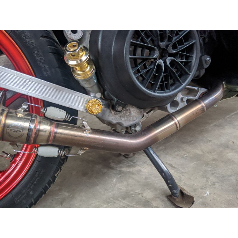 kenalpot CLD c2 ORI bekas beat esp