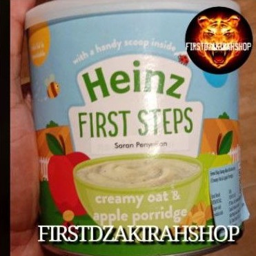 

Heinz first steps creamy oat & Apple porridge 240gr