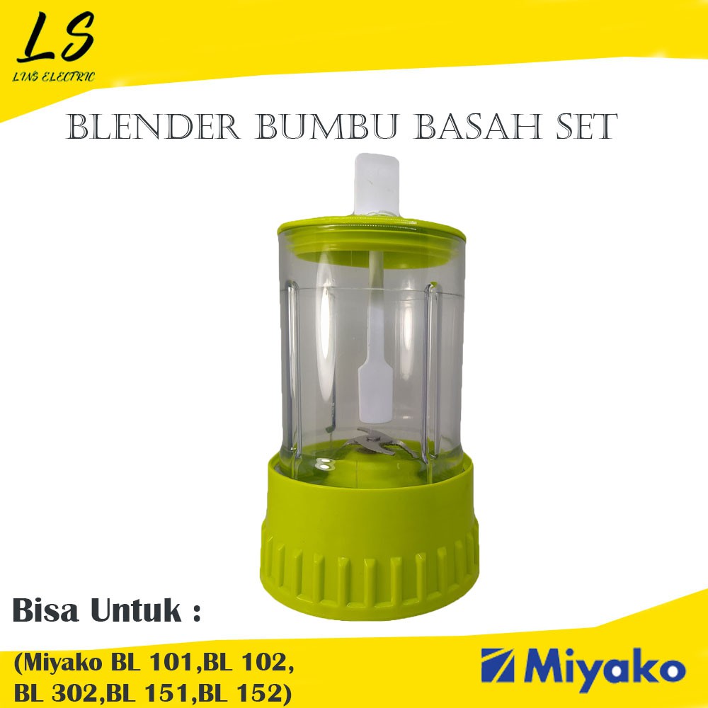 Blender Bumbu Basah Set (Miyako BL 101,BL 102,BL 302,BL 151,BL 152)