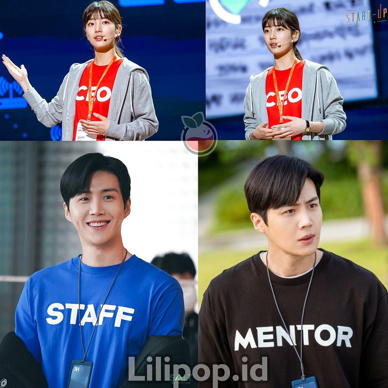 Lilipop Baju Kaos Tshirt  Pria Sandbox Mentor Ceo Staff Atasan Korea Drakor Kaos Basic Allsize