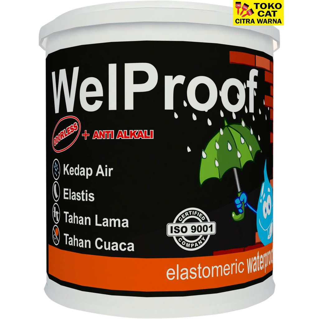 Cat Tembok Waterproofing Welproof 4 kg