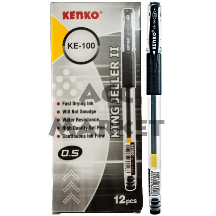 

Segera Miliki Pena Pulpen Gel Pen 1 Pack Isi 12 Pcs Kenko Ke100 Diskon