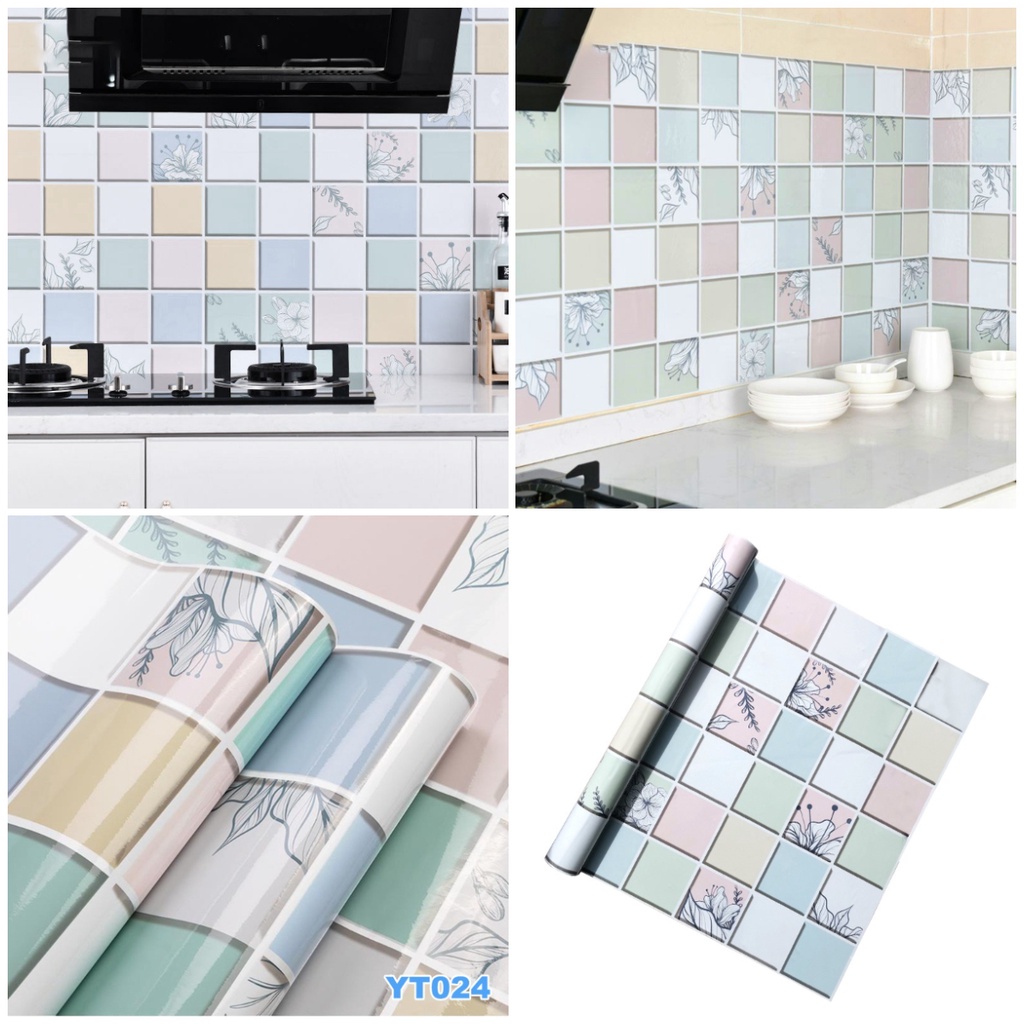 Stiker Dapur Anti Air Dan Anti Minyak Stiker Dapur Motif Karakter Ukuran 60cmx5m GOSHOP88
