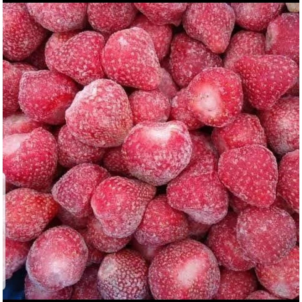 

STRAWBERRY FROZEN PREMIUM - 500GR/FROZEN/STRAWBERRY MURAH/FROZENMURAH