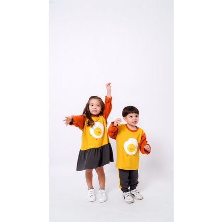 RACHIDKIDS / BAJU ANAK LUCU / DAILY SET ANAK / SWEATSHIRT ANAK LUCU / YOKINA SERIES