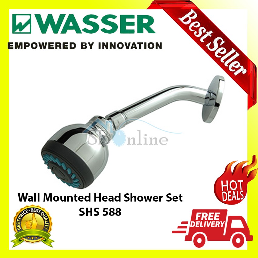 Wall Mounted Head Shower Set - SHS 588