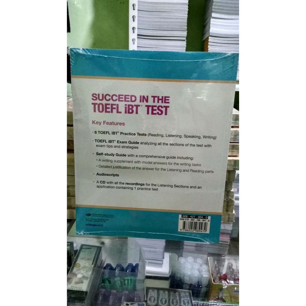 ORIGINAL SUCCEED IN THE TOEFL IBT TEST ERLANGGA-2