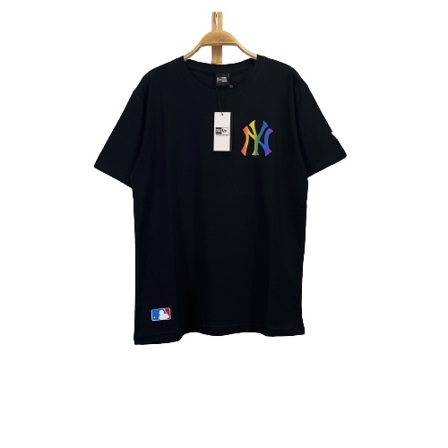 T - Shirt  MLB NY COLORFULL – Fashion Trendy Casual Unisex Good Brand Quality 99% Realpict