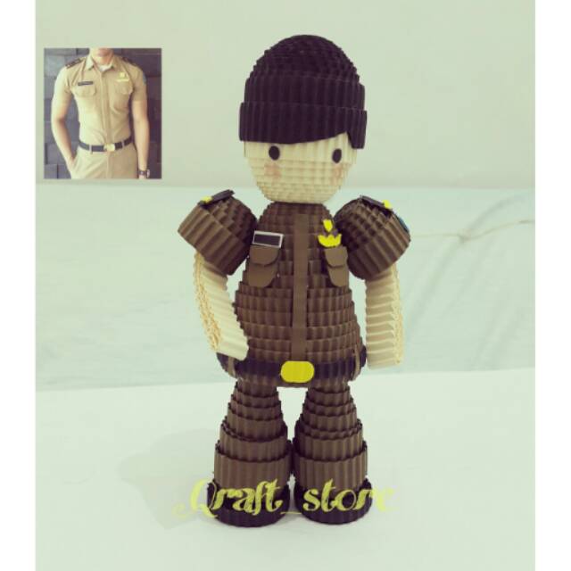 Boneka Kokoru IPDN/PNS Pria