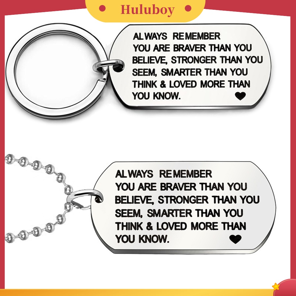Hu Hu Hu Hu Hu Alat Bantu Pasang Kacamata♡ 1pc Gantungan Kunci Bentuk Dog Tag Bahan Stainless Steel