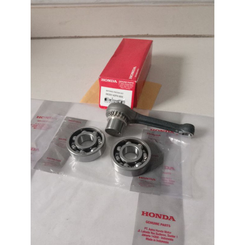 stang seher + bearing + kelaher bambu + bos stang seher Supra x 125 KPH ORIGINAL