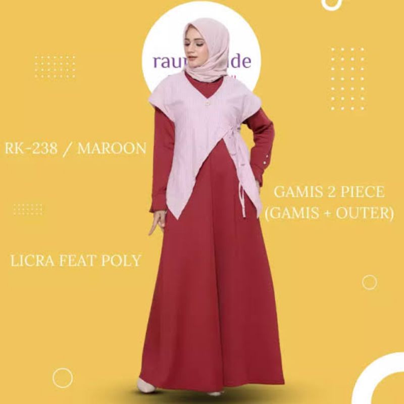 Gamis Rauna Katun 238