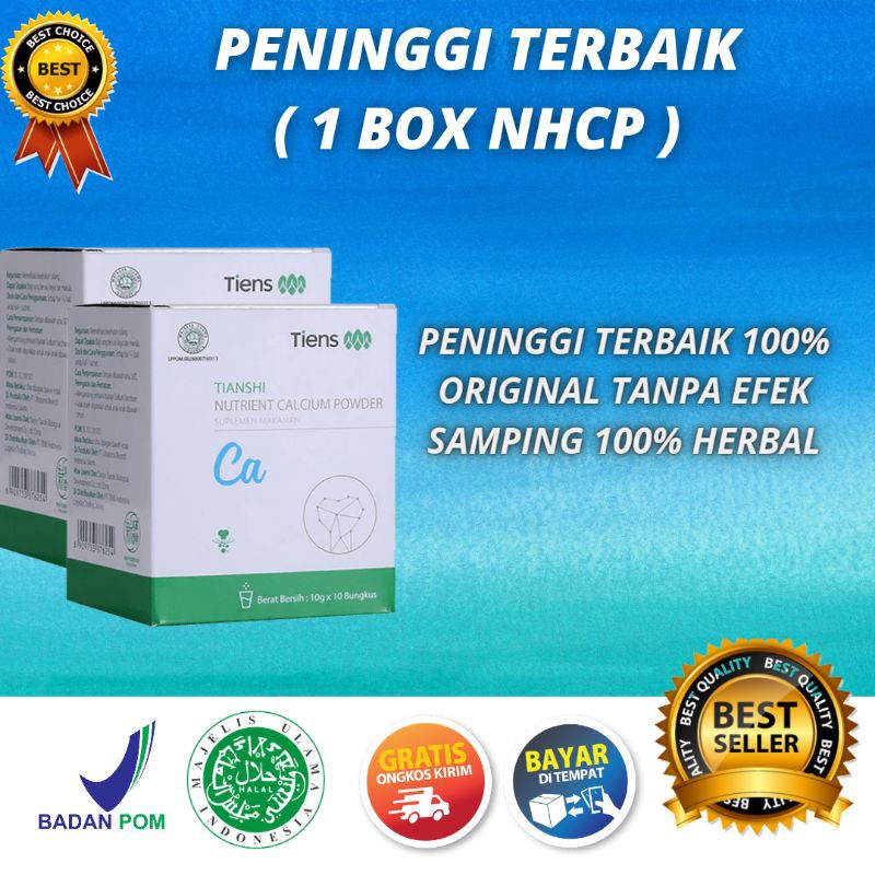 

BH (COD) SUSU PENINGGI BADAN TIENS 100% ORIGINAL- SUSU PENINGGI BADAN DEWASA - PENINGGI PERMANEN BPOM