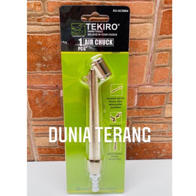 TEKIRO Pengisi Angin Ban 6'' - Air Chuck 6in - AU-AC0984