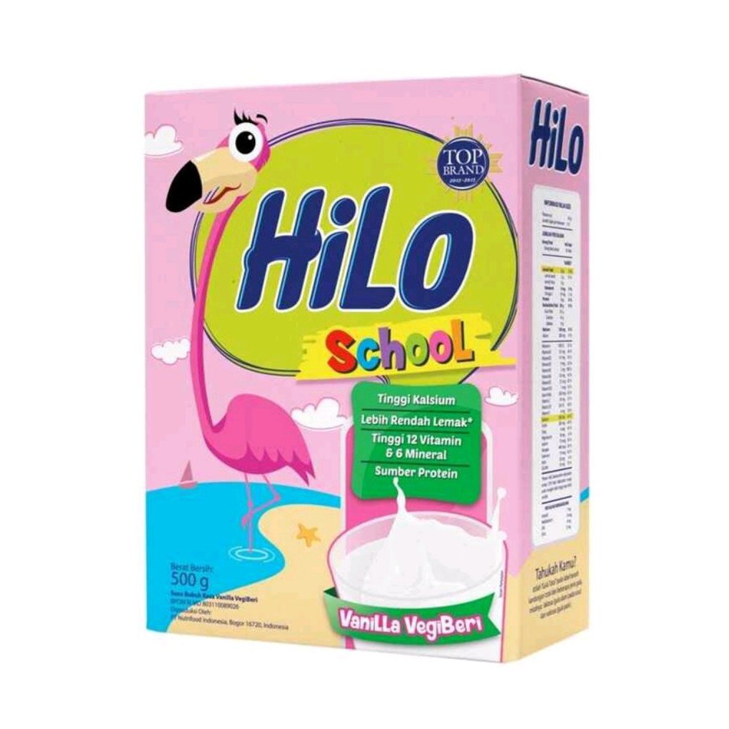 

SUSU HILO SCHOOL RASA COKELAT, VANILLA VEGIBERI, MADU LENGKAP MURAH 500 GR