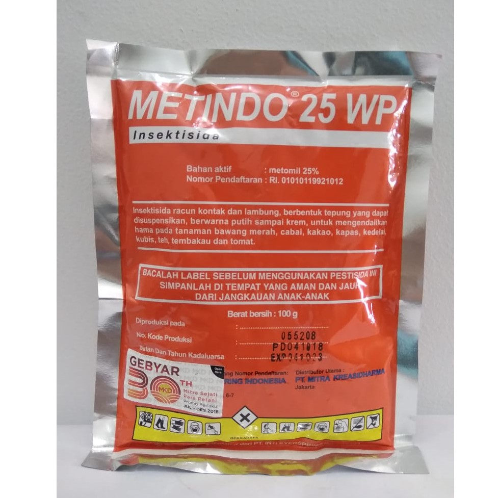 Insektisida Metindo 25 WP @ 100 Gram