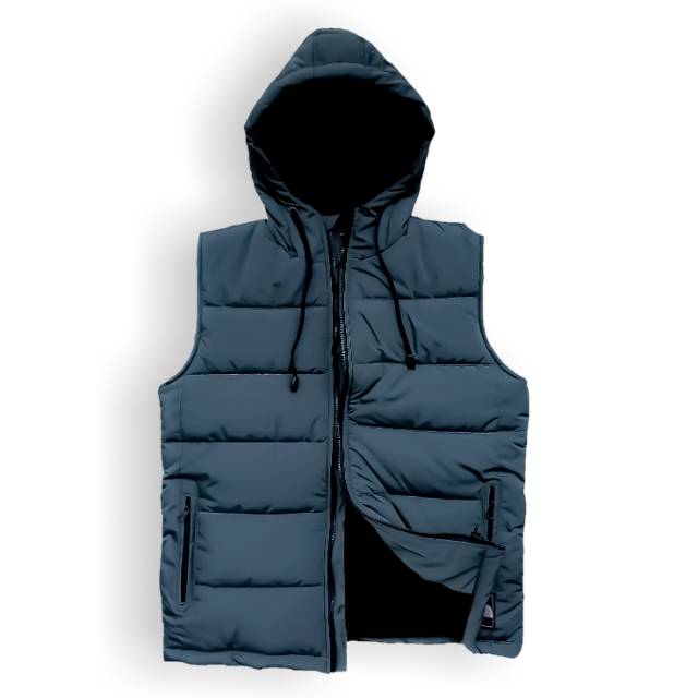 Rompi Hoodie/Rompi Parasut/Rompi Motor Pria