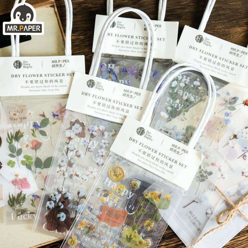 

3 Lembar / Sticker Motif Bunga