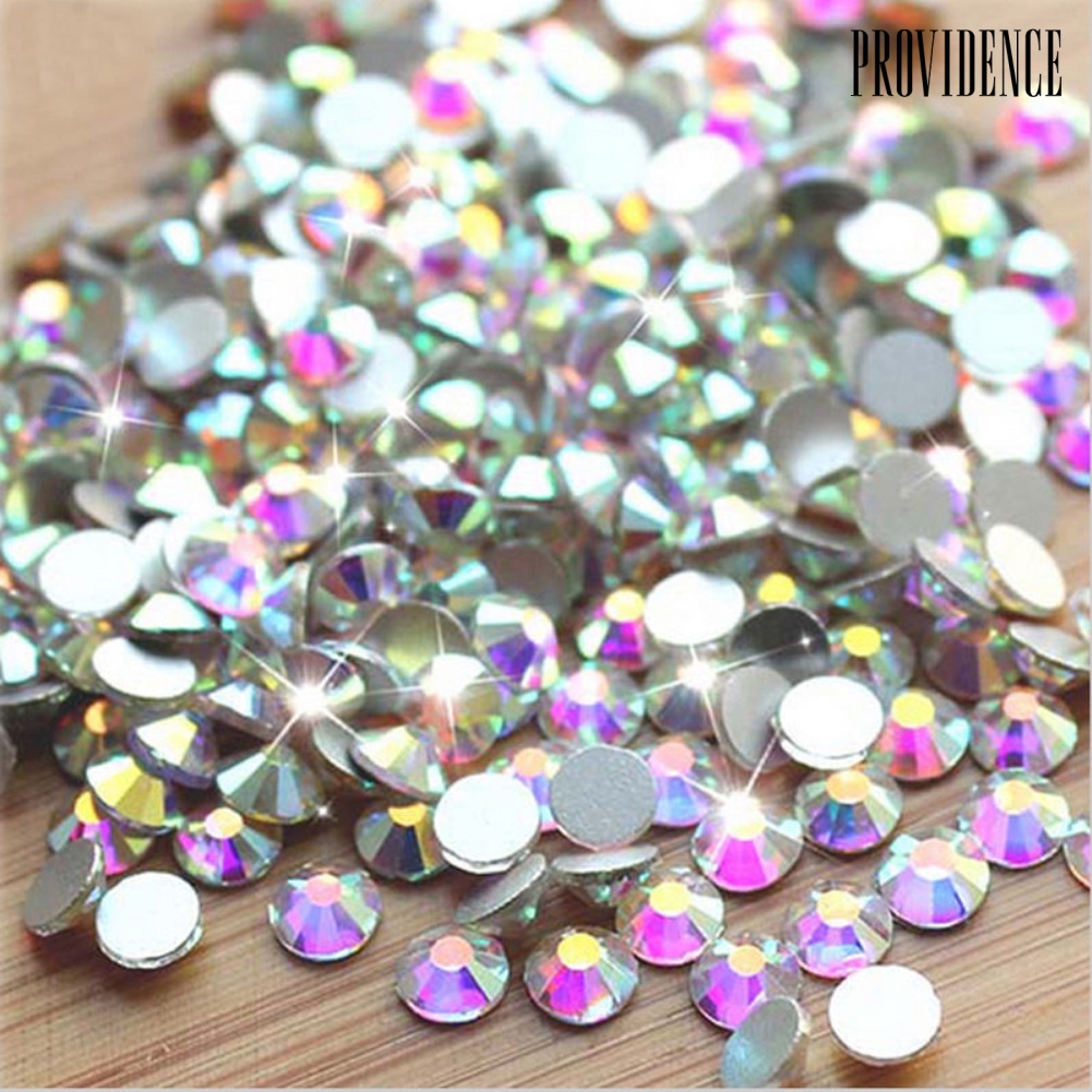 Providence Flat Back Nail Art Rhinestones Glitter Diamond Shape 3D Tips DIY Sticker Decor