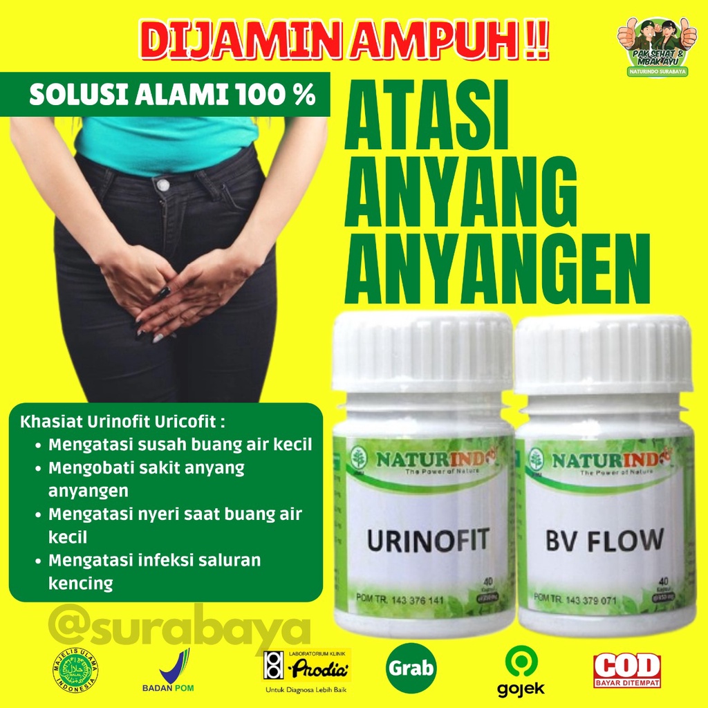 Obat Herbal Sulit Kencing Sakit Prostat Infeksi Saluran Kencing Anyang Anyangen Atasi Batu Ginjal Saluran Kemih Obat Kencing Batu kencing sakit Obat Gagal Ginjal Bocor Bengak Kencing Berbuih Berbusa Batu Spesialis Ginjal URINOFIT NATURINDO SURABAYA-ANYANG ANYANGEN