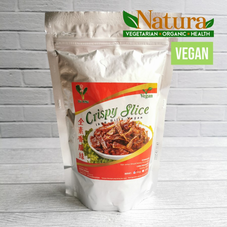 

Xu Xing Crispy Slice Ikan Bilis Teri Vegan Vegetarian 250gr