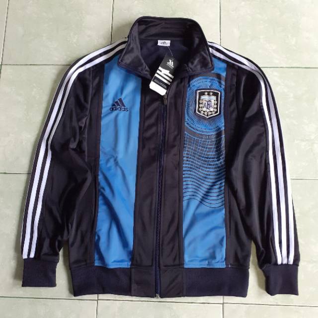 Jaket Tracktop Argentina Anthem 2011-2013 Adidas (Rare)