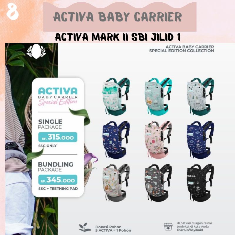 (DISKON) ACTIVA BABY CARRIER MARK II Bayiku.id