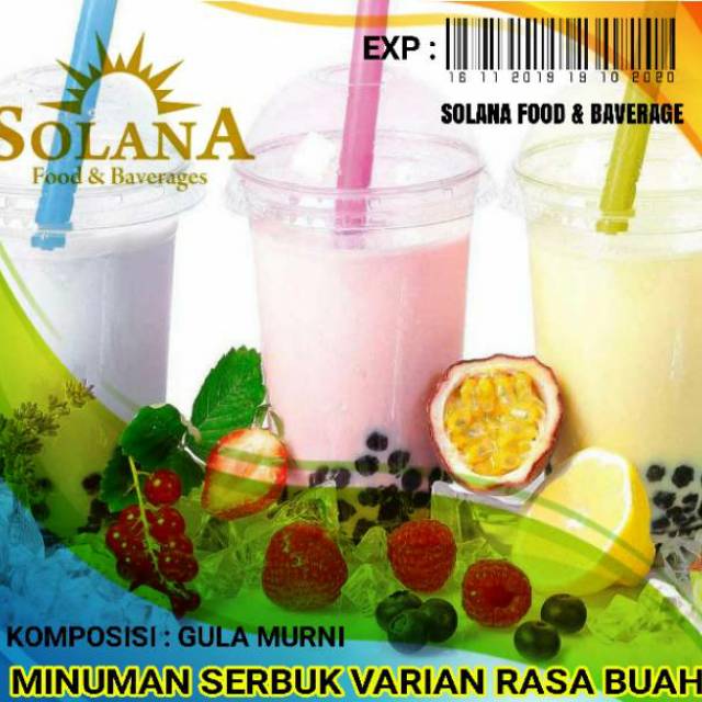 

minuman segar berbagai varian rasa aroma capucino tai tea tiramizu strawberry minuman segar