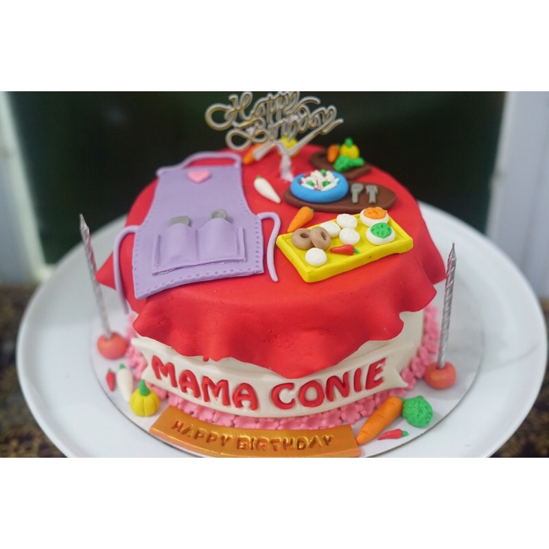 

fondant cake 18cm