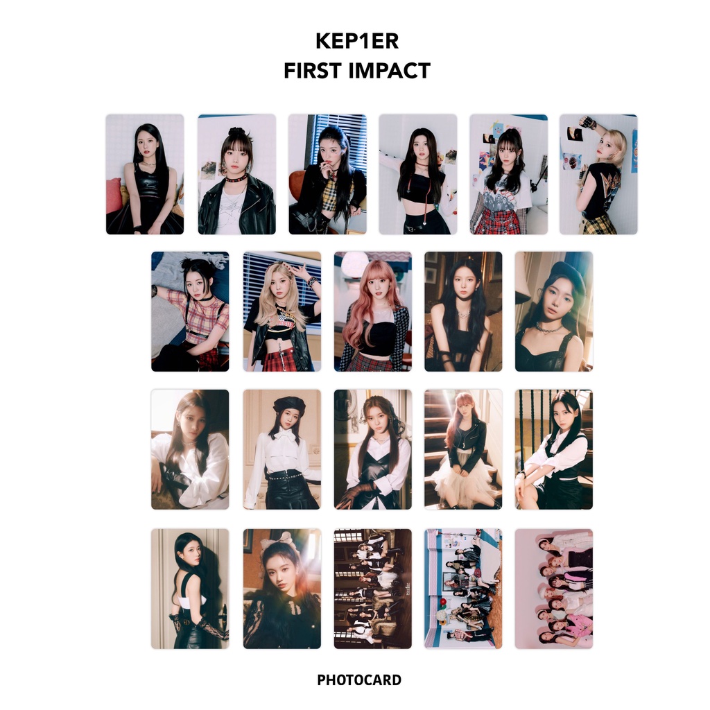 Photocard Kep1er First Impact