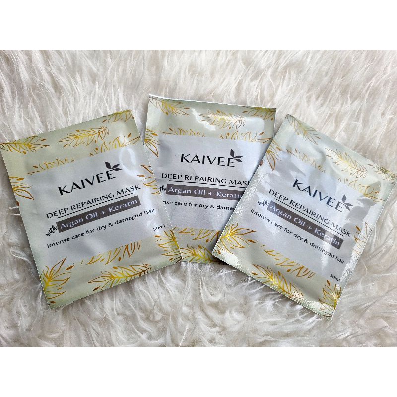 kaivee masker perawatan rambut rusak