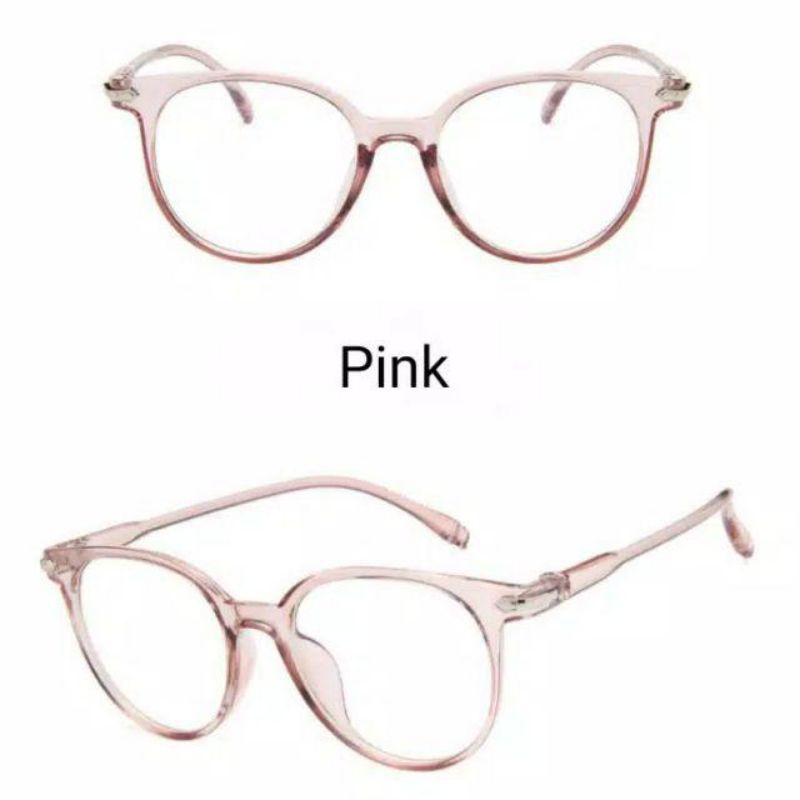 Kaca mata anti radiasi frame warna hitam-6