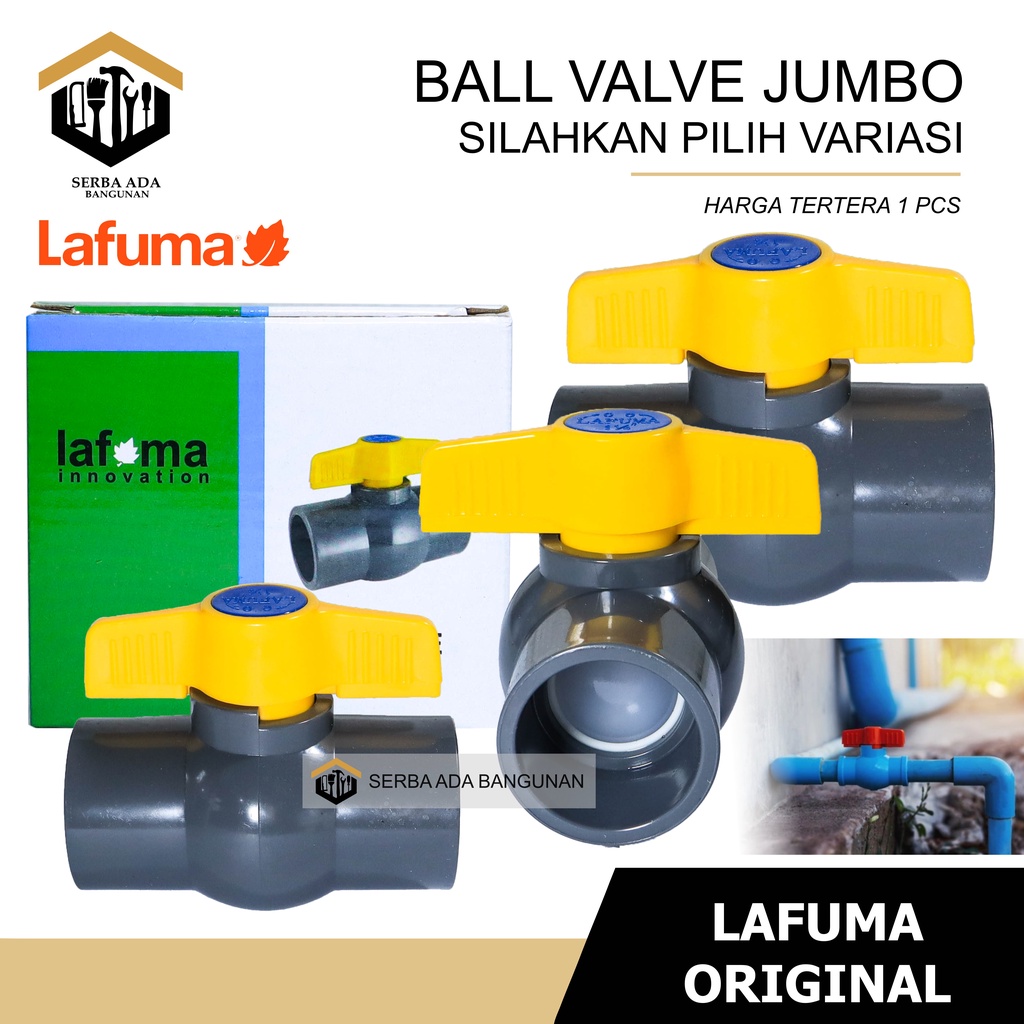 Ballvalve Stop Kran Lafuma 11/4 11/2 2 inch 2inch 11/2inch 11/4inch Ball Valve Murah Grosir