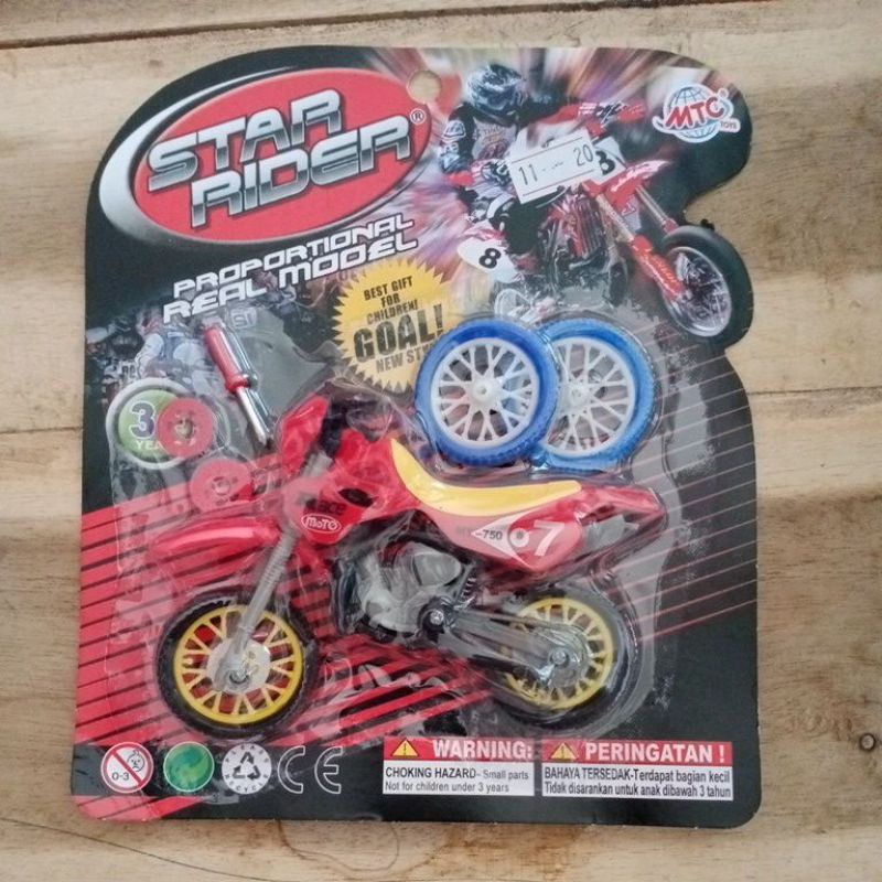 Mainan Motor Trail Star Rider