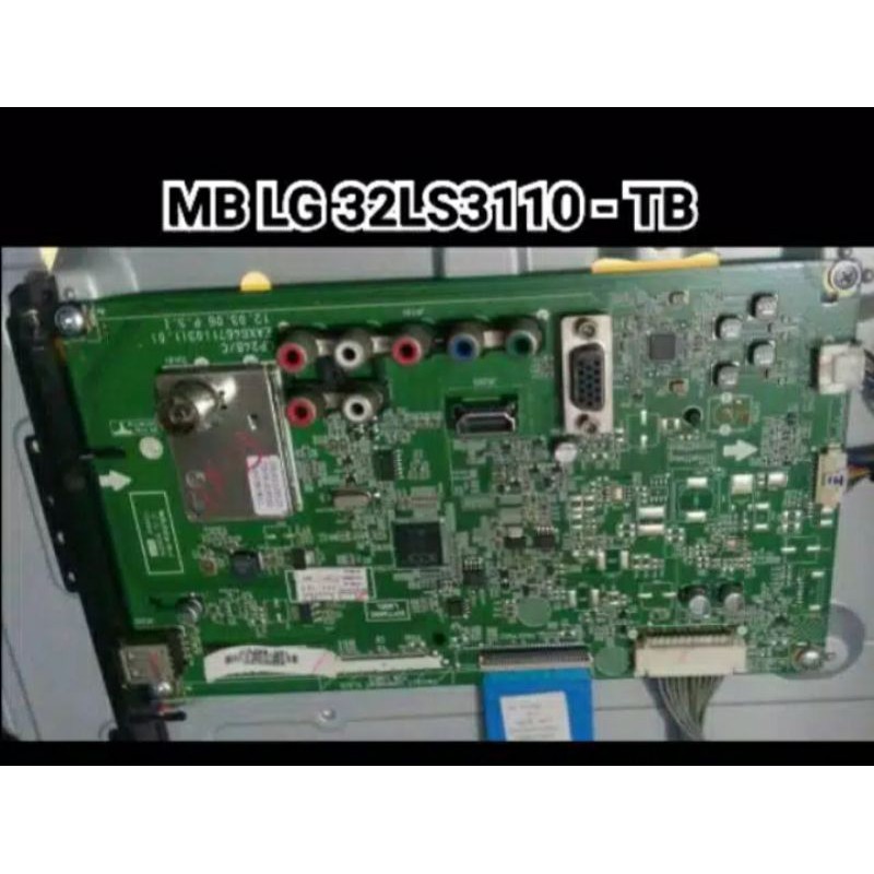 MB LG 32ls3110 Mainboard TV LG 32LS3110 32LS3110-TB