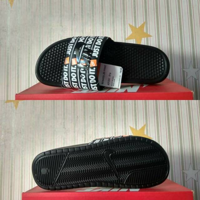 Sandal Sendal anak murah nike benassi JDI midnight navy 343880 403 original