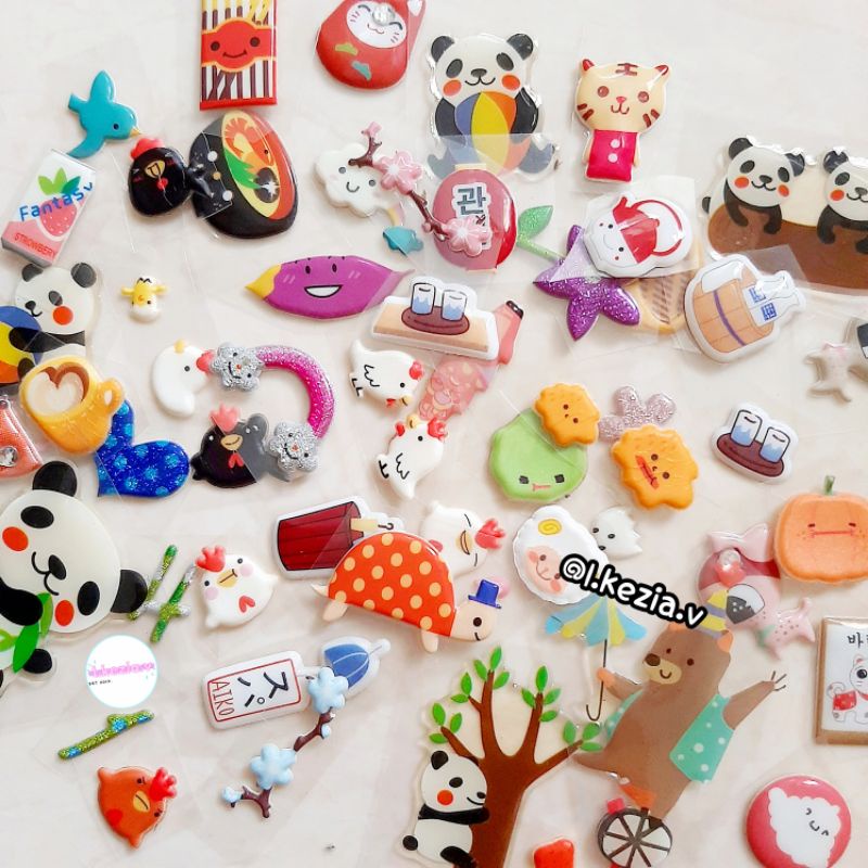 

STICKER LUCU 30 PCS stiker random bujo cute girls