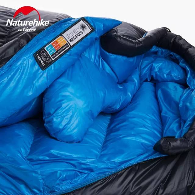 Slepping bag naturehike, goose down, NH15D800-K ori