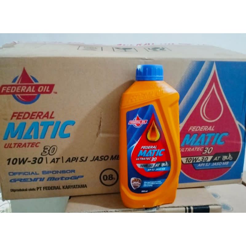 Oli Ultratec Federal matic btl orange. 800 ml... 1 dus isi 24 btl