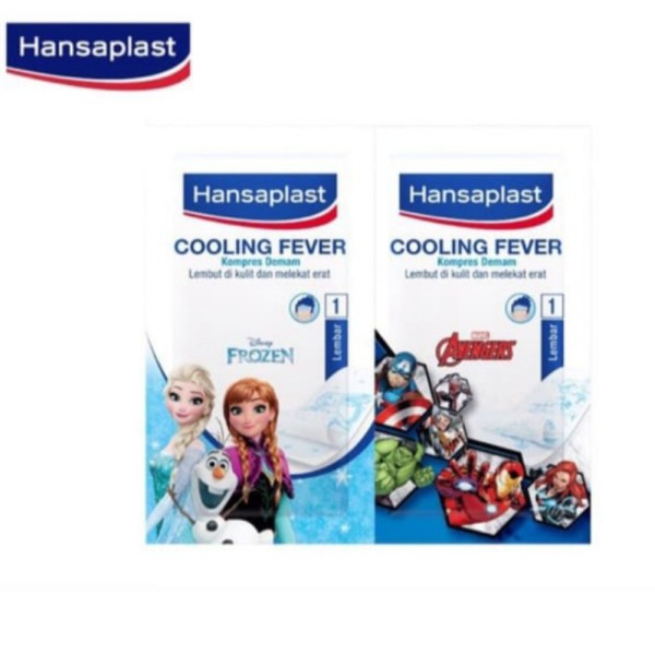 Plester Kompres Demam Cool Fever Hansaplast Disney Frozen Avenger - Frozen ELSA ANA