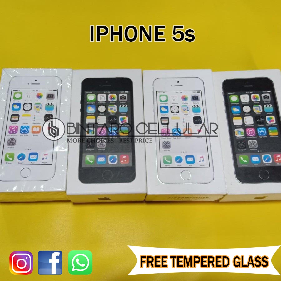 iPhone 5s 64GB 32GB 16GB Bekas Original FULLSET, bukan Type Se 2