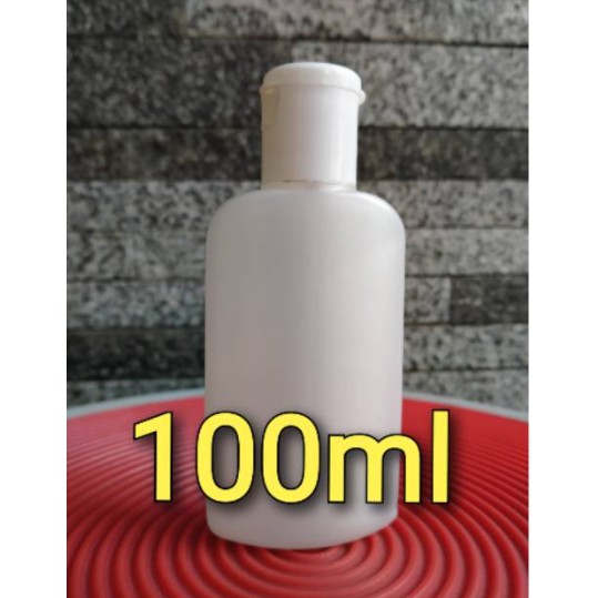 Botol plastik flip top fliptop 100ml Lisahwangi88