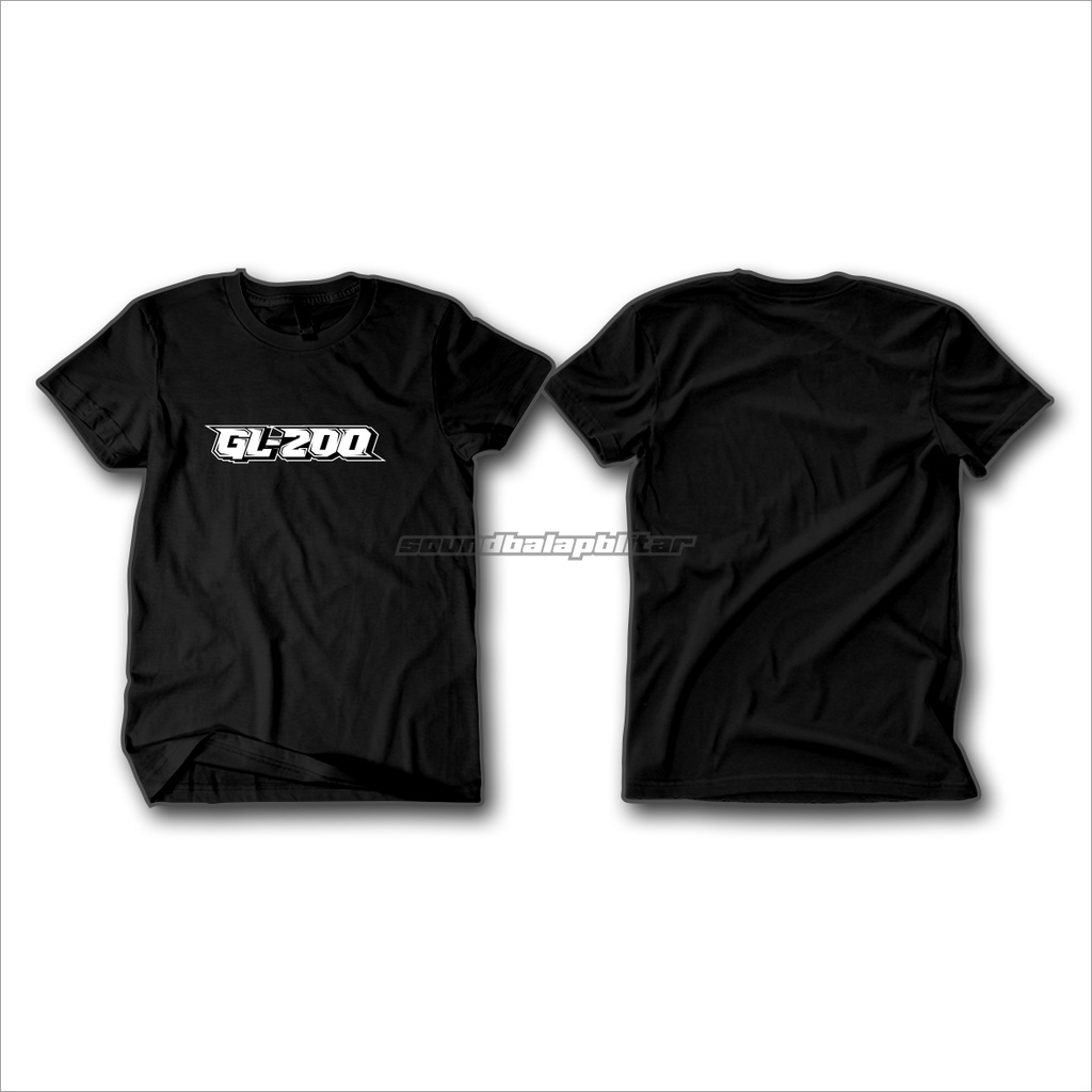 Kaos GL200 - Kaos Distro Katun Combed Motor Racing - Soundbalapblitar